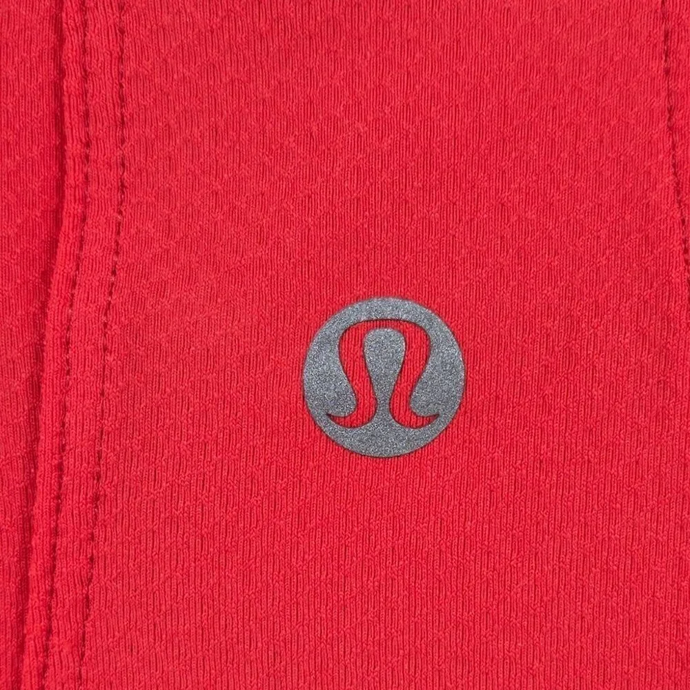 Lululemon Muscle Love Long Sleeve Shirt *Motif - 12 Love Red